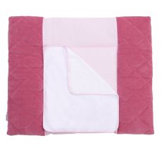 Cповивальний матрац Baby Veres 72×80 см Velour Wild rose